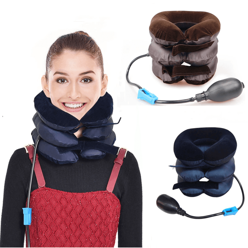  Inflatable Air Cervical Neck Traction | Cervical traction| Neck brace