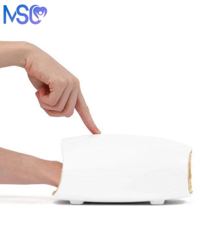 Electric Hand Massager with Heat & Compression | Customizable Pain Relief - MedSupportCare