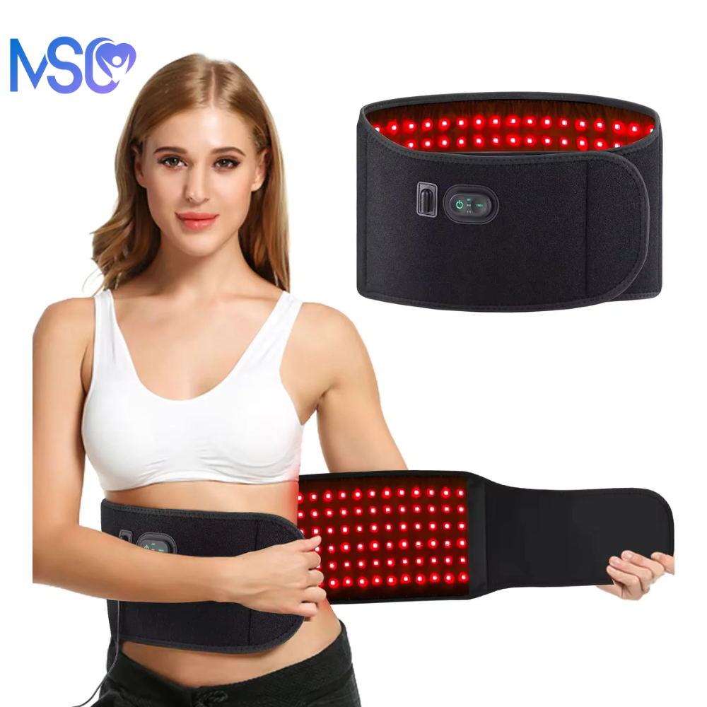 LED Red Light Therapy Belt for Back Pain Relief  | MedSupportCare