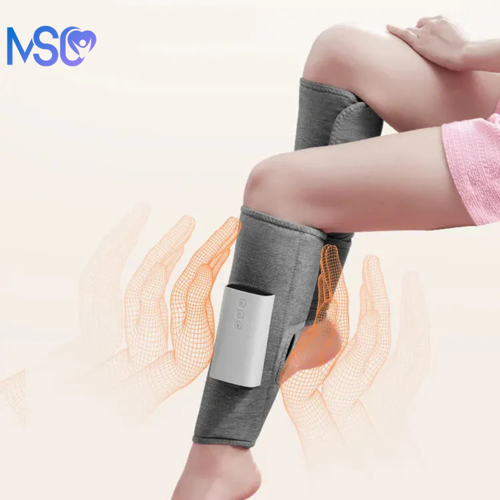 Wireless 360° Air Pressure Leg Calf Massager | 180 Minutes of Use - MedSupportCare