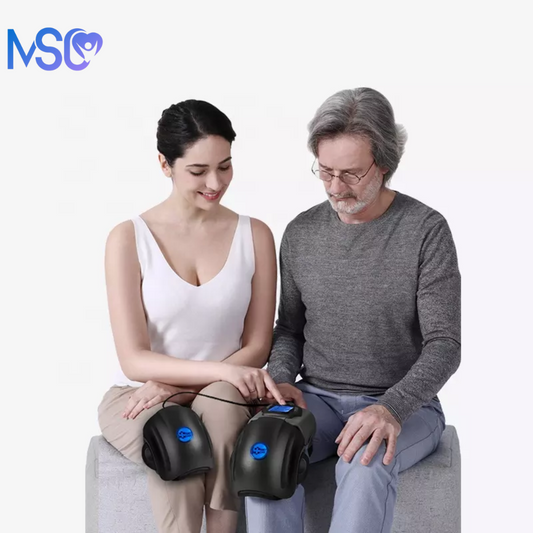 Knee Massage Machine | 3-Mode Vibration & Pain Relief - MedSupportCare