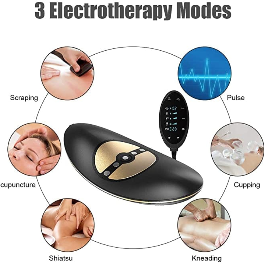 Electric Lower Back Massager UK | Lumbar Traction Device for Pain Relief - MedSupportCare