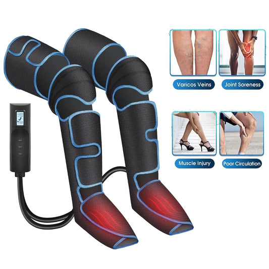 Leg Circulation Machine | Full Leg Therapy & 360 Shiatsu Relaxation - MedSupportCare