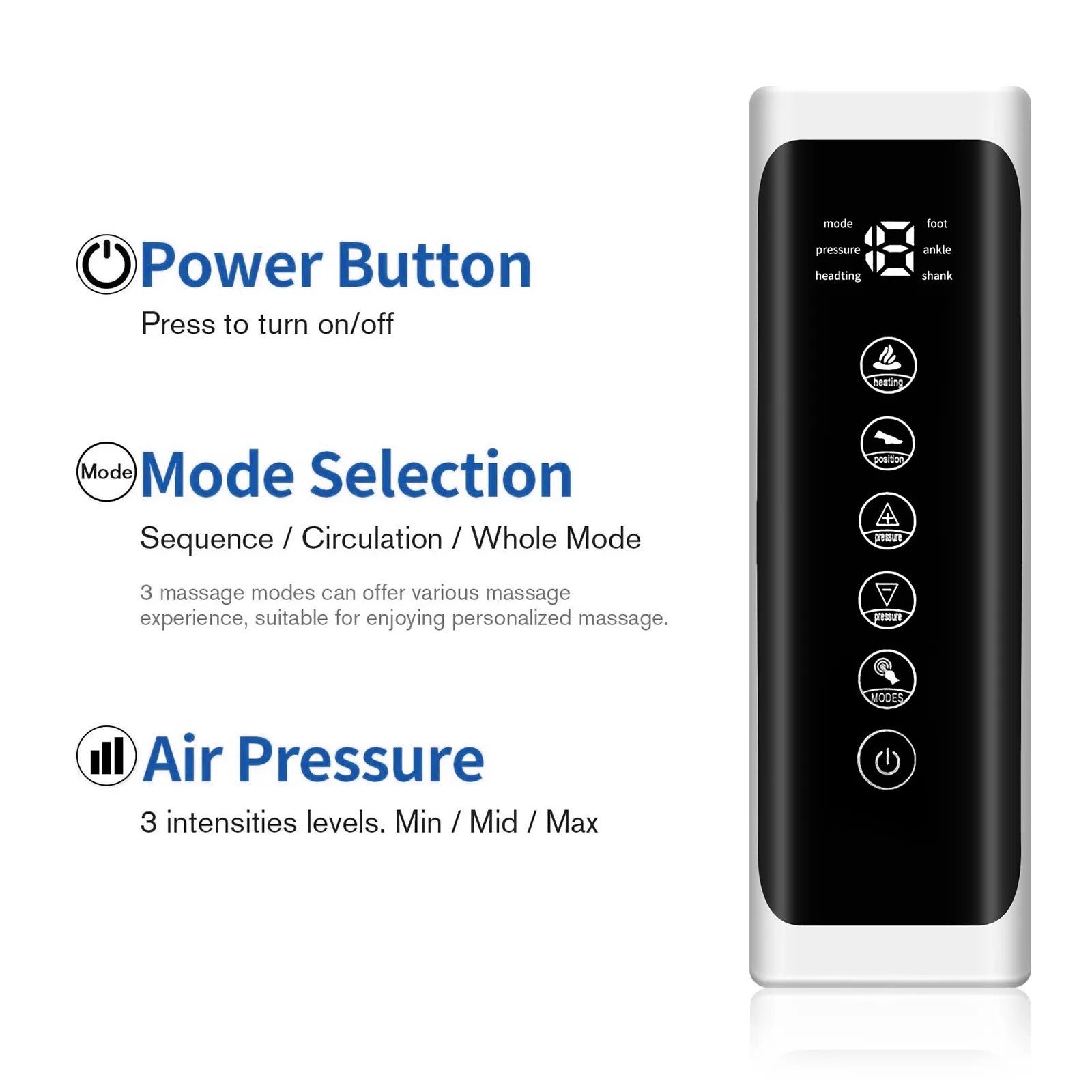 leg blood circulation massager