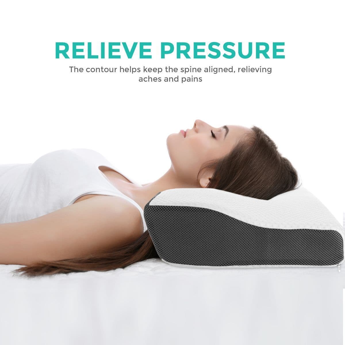 memory foam pillow neck pain