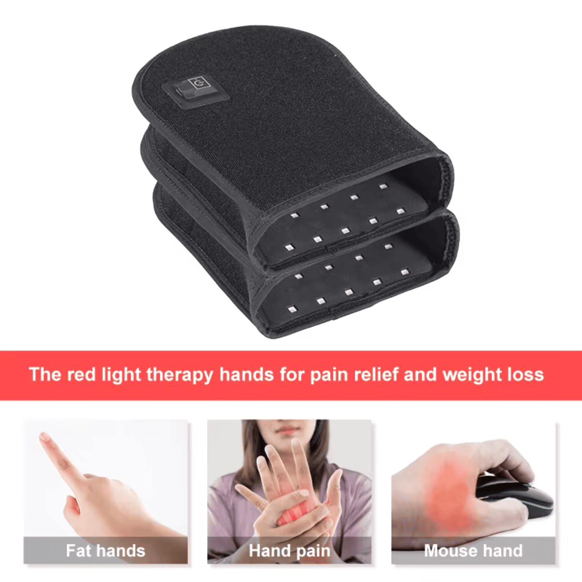 Red Light Therapy Glove for Wrist, Hand & Finger Pain Relief | MedSupportCare