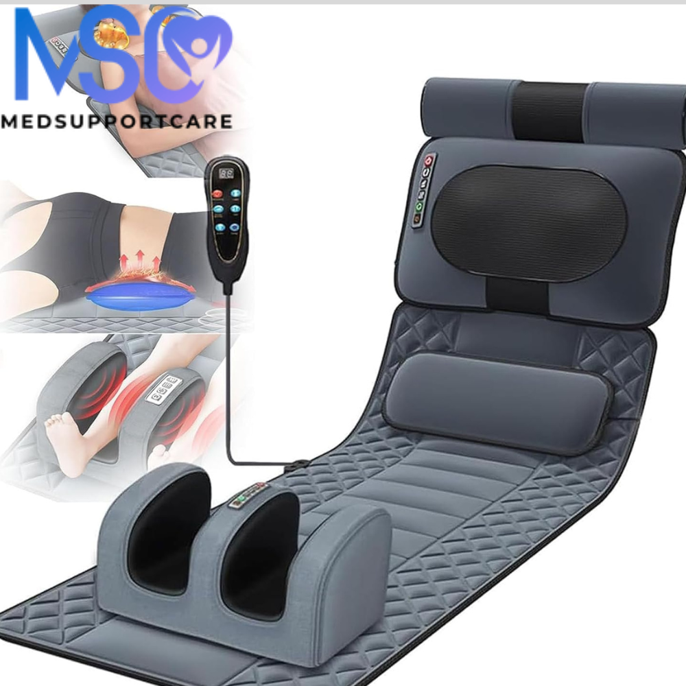 Electric Full Body Massage Mat with Infrared Therapy | MedSupportCare