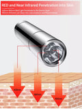 Light therapy device for pain relief - The benefits of red and near infrared light into skin